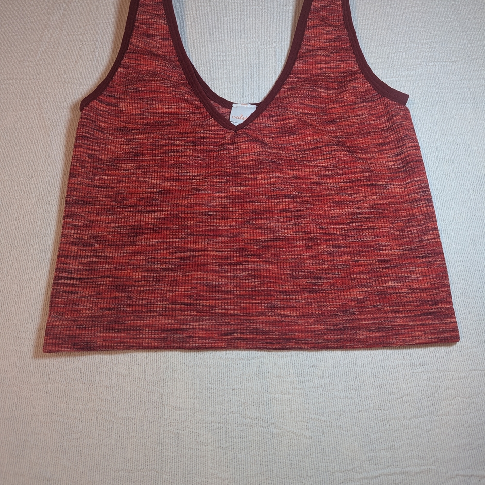 Colsie Red Crop Top